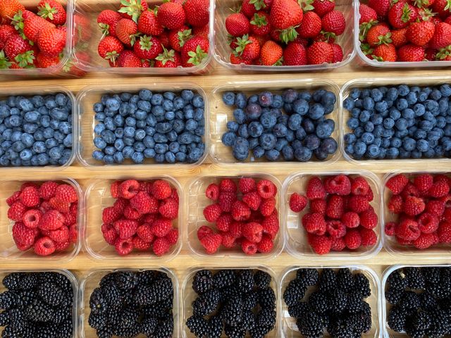 Punnets of Berries